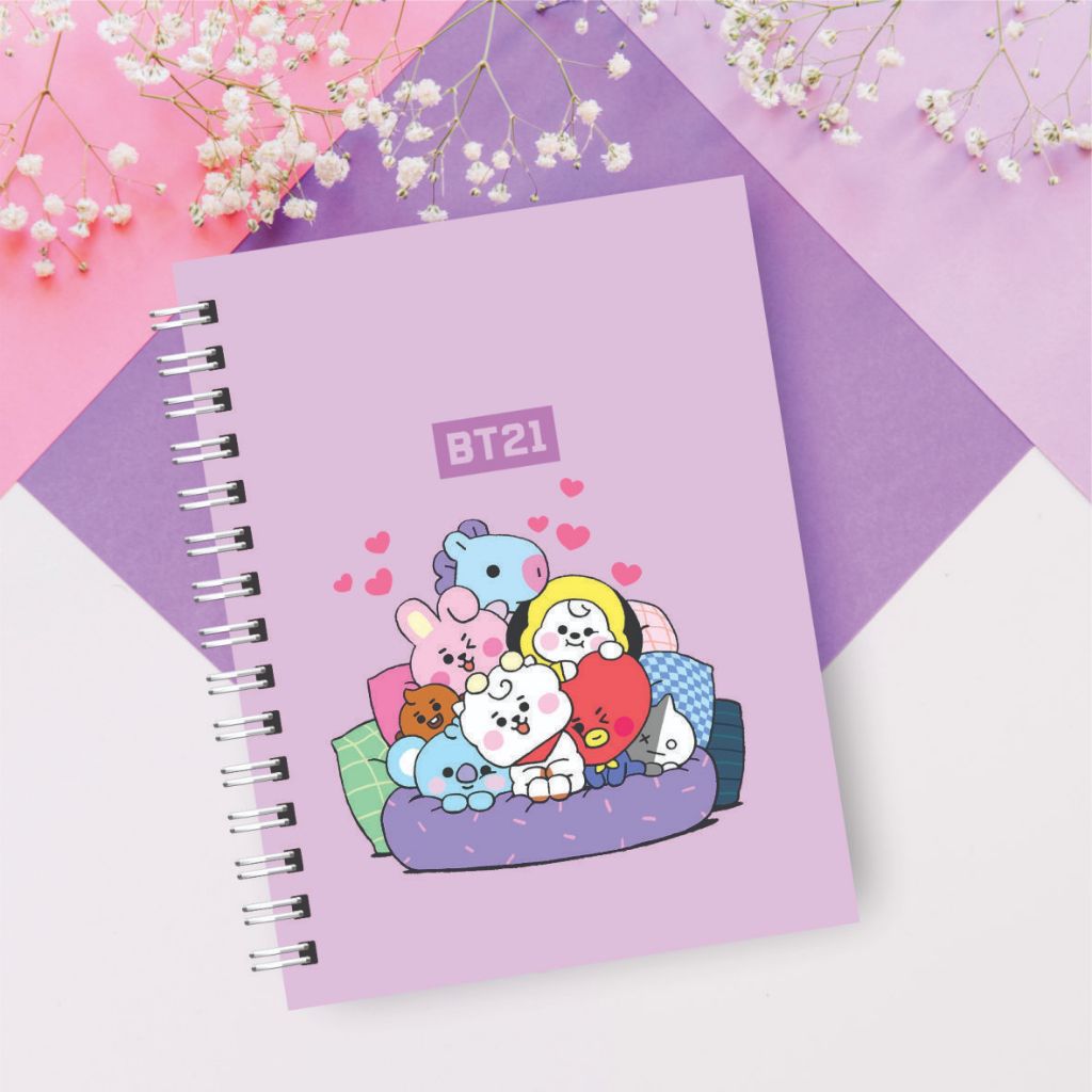 Planner A5 BT21 2025 | BTS | Shopee Brasil