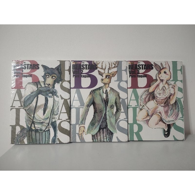 Mangá Beastars 1 ao 6 Novo e Lacrado