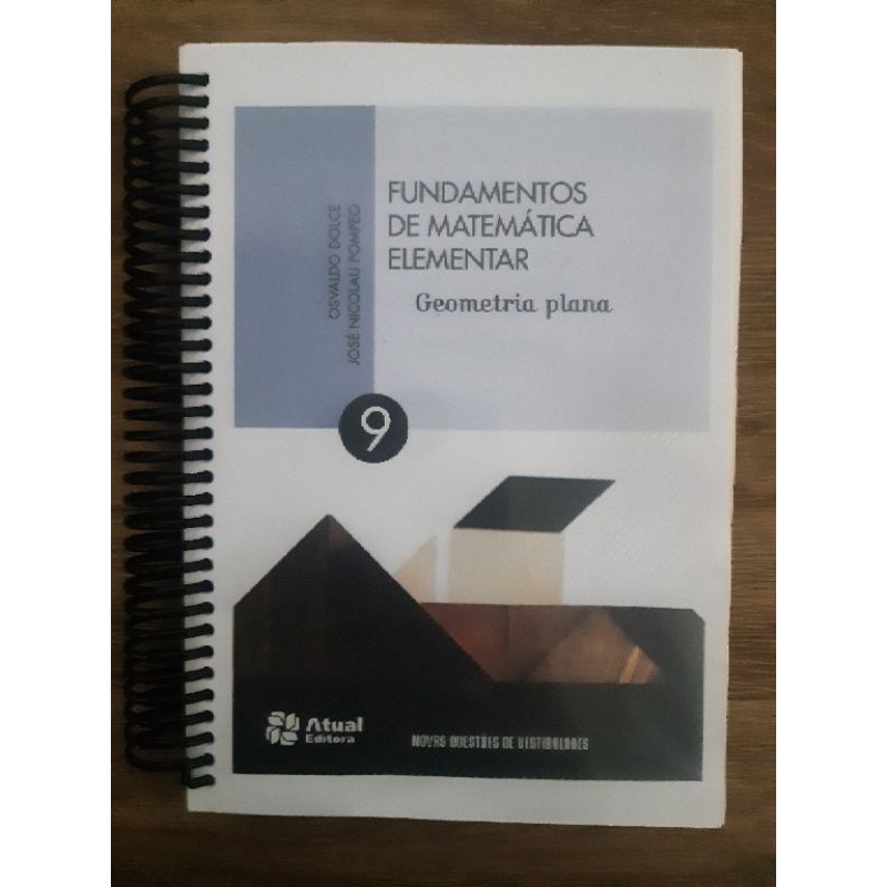 Fundamentos da Matemática Elementar 9 - Geometria Plana | Shopee Brasil