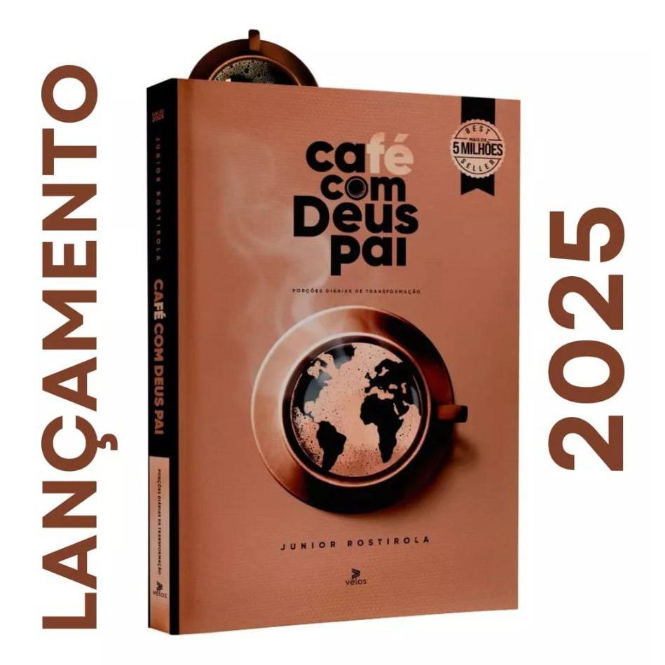 Café com Deus Pai - Edição 2025 | Capa Dura + Marca-Página Exclusivo ...