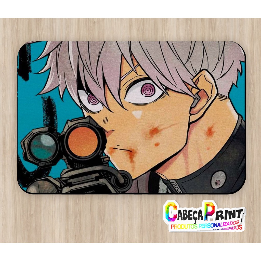 Mouse pad 20x28 Kaiju N.° 8 | Shopee Brasil