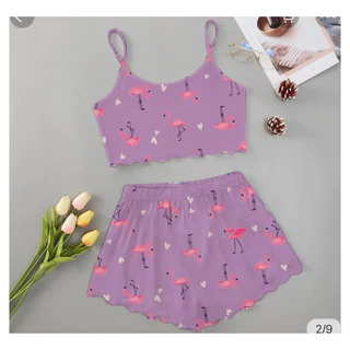 kit 3 pijama baby doll cropped alcinha verão sortidas em Oferta na Shopee