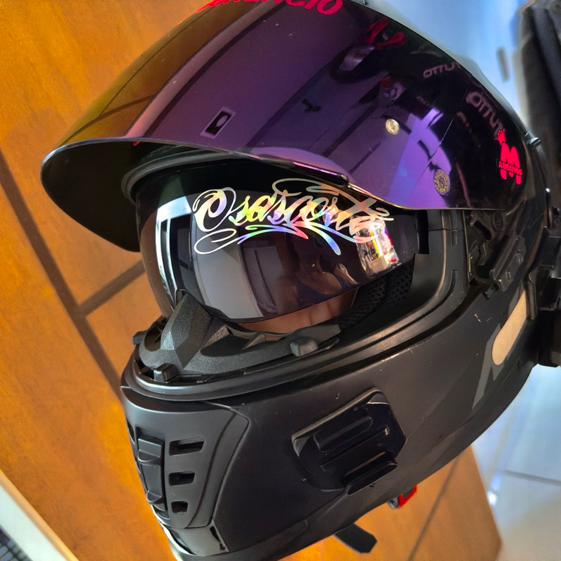 Adesivo | Mini | Osascorte para capacete | 3 unidades de 10cm | Shopee ...
