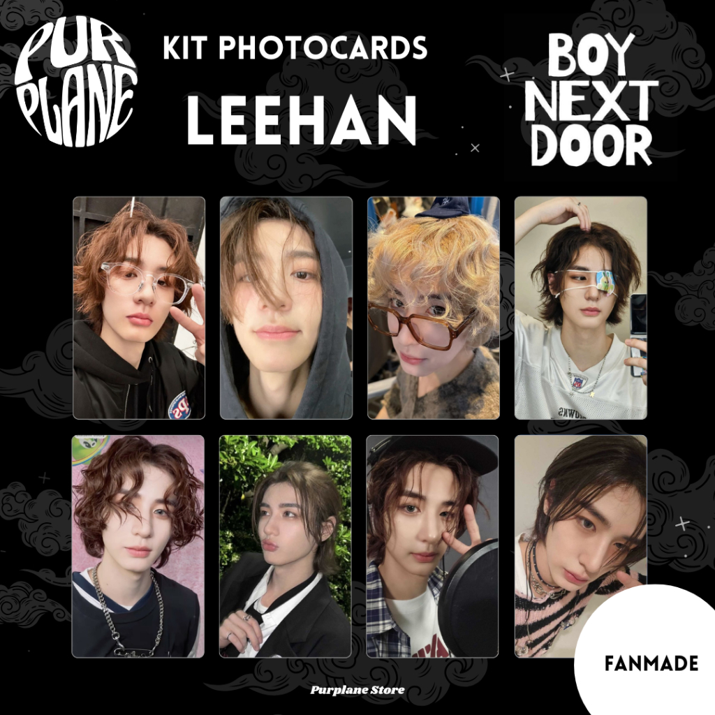 Leehan Selca Photocards Fanmade Kpop Boynextdoor | Shopee Brasil