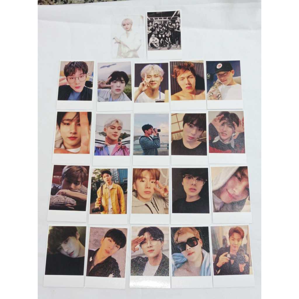 MONSTA X LOTE3 WONHO 21 PHOTOCARDS + CARD TRANSPARENTE KPOP IDOL