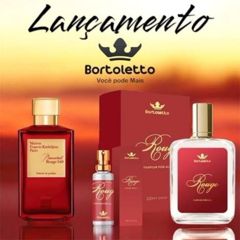 Perfume Rouge de 15 ml - Inspirado no BACCARAT ROUGE