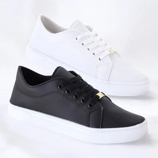 Kit 2 Pares Tenis Feminino Sapatilha Casual Original Confortavel Direto da Fabrica