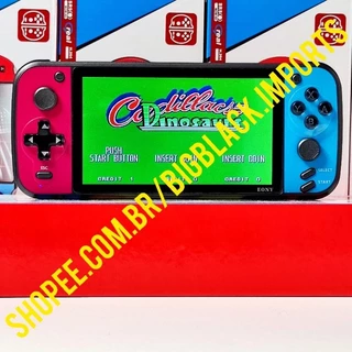 Vídeo Game Portátil Retrô Eony 6.1 polegadas 10mil jogos X16 LJQ-8299