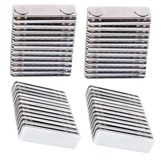 Ímãs para crachás, suportes magnéticos para crachás, conjunto de 40