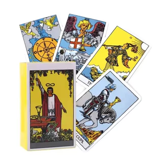 Tarot clássico Rider Waite deck de tarô baralho de cartas em Oferta na Shopee