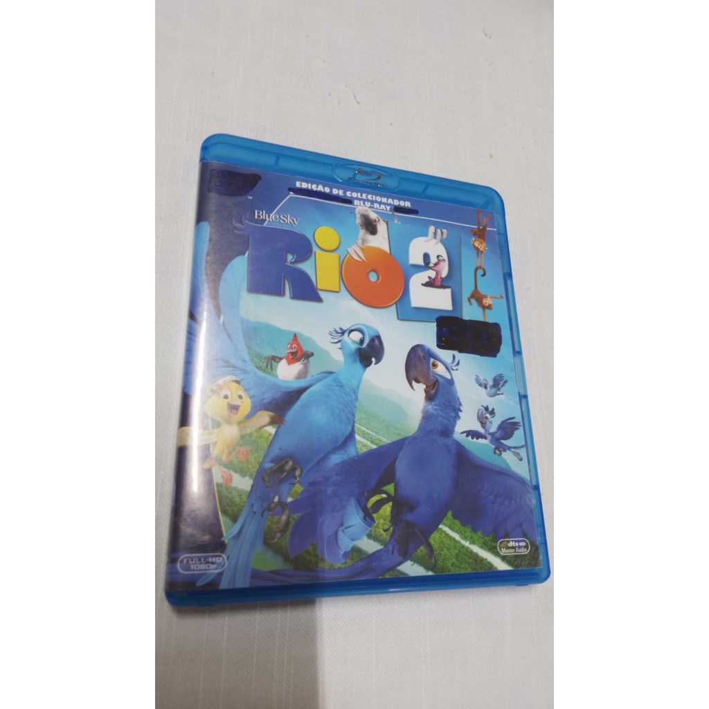 Blu-ray 3D + Blu-ray Rio 2 - Edição De Colecionador ( 20819 ) | Shopee ...