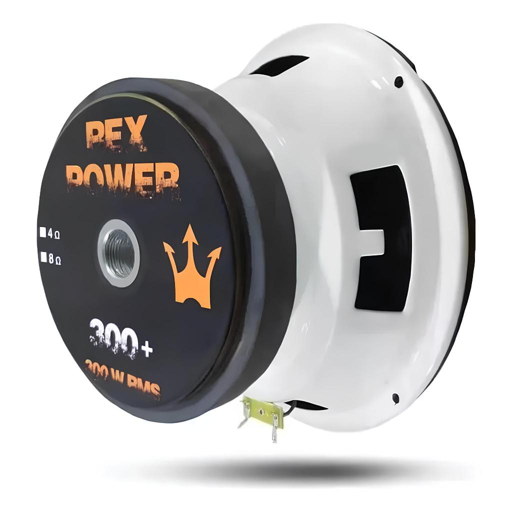 Kit 2 Alto Falante Woofer 6 Pol Rex Power 300+ 300w 8 Ohms
