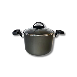 Caldeirão Panela 18cm Antiaderente Com Tampa De Vidro em Oferta na Shopee