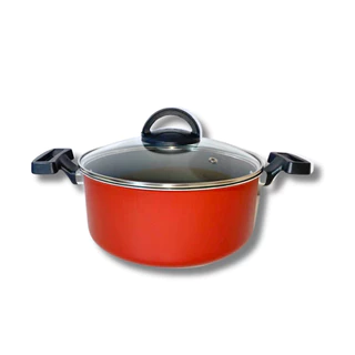 Panela Caçarola Plus Grande N22cm Antiaderente + 1 Colher Nylon em Oferta na Shopee