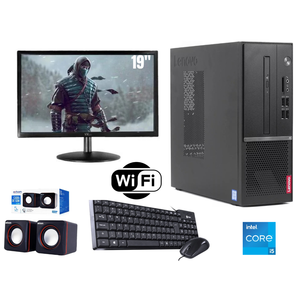 Computador Cpu Lenovo V530s Intel I5 7° Geração 8gb NVME 256gb