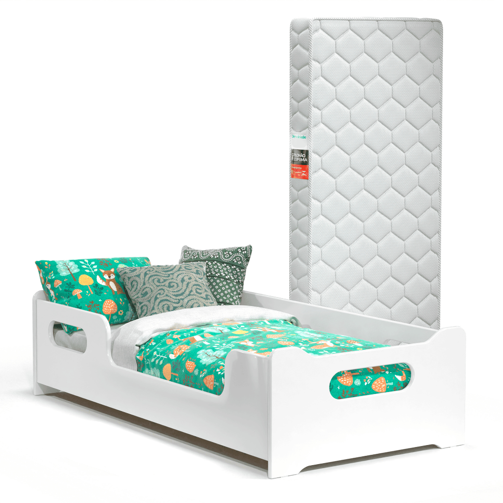 Cama Encanto Montessoriana Infantil Com Colchão