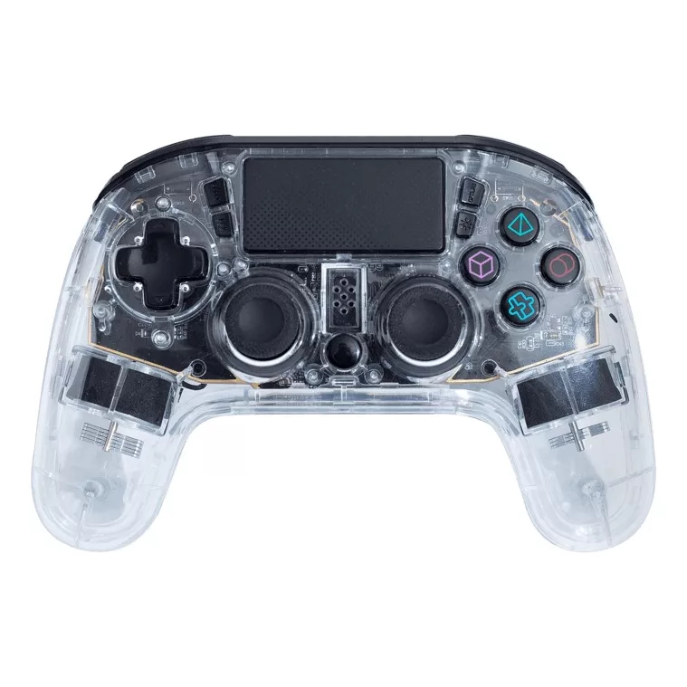 Controle Sem Fio Dazz Ps4 Pc Prism Bluetooth 62000159 Transparente ...