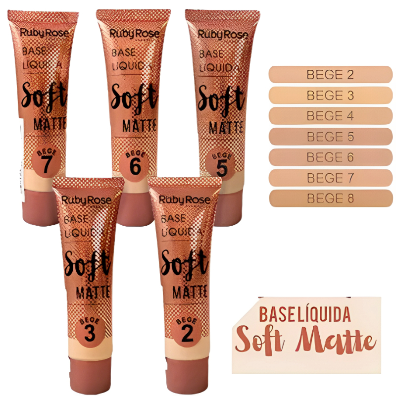 Base líquida Soft Matte Ruby Rose — foto 3