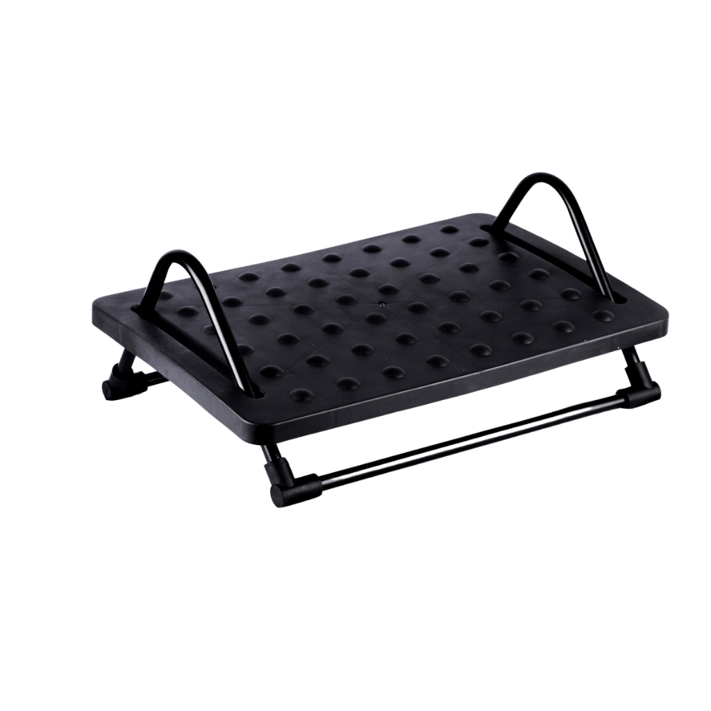 Apoio para Pés Confortec com Massageador – Ideal para Escritório, Home Office e Longas Jornadas