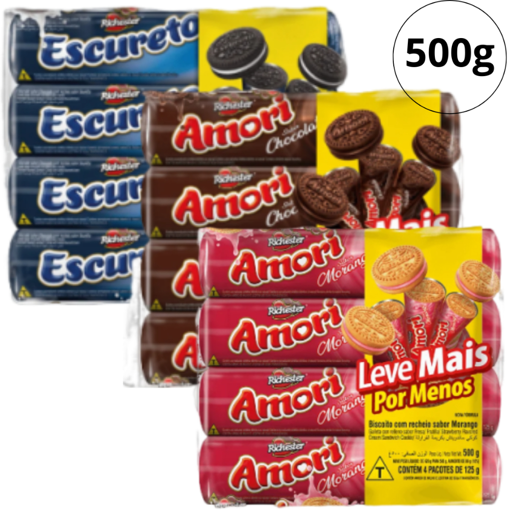 biscoito escureto em Promoção na Shopee Brasil 2026