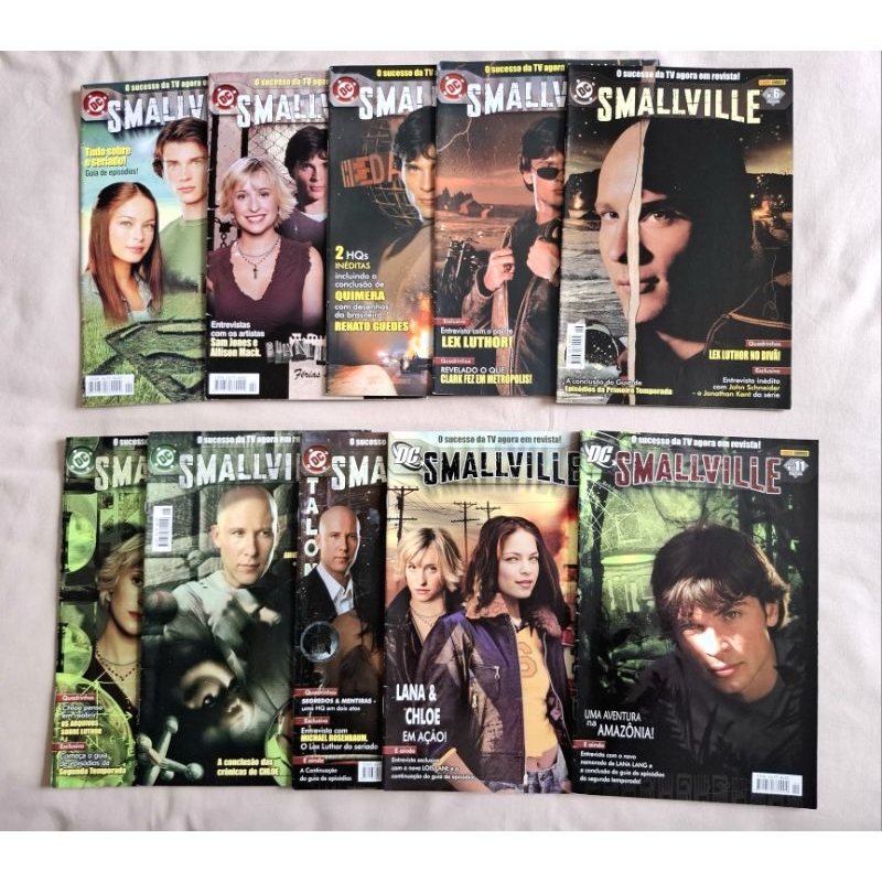 Kit Hq Smallville 1. 2. 4. 5, 6, 7, 8, 9, 10, 11