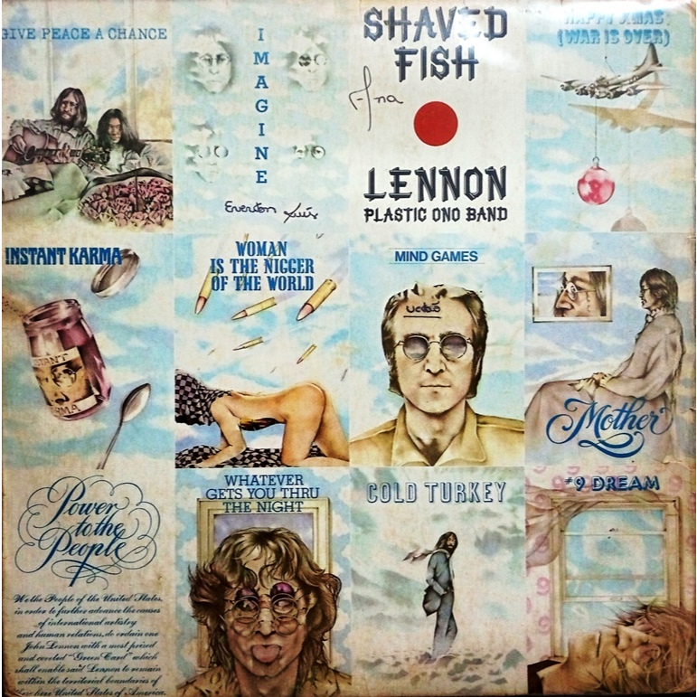 LP VINIL - SHAVED FISH - JOHN LENNON - SELO APLLE/EMI | Shopee Brasil