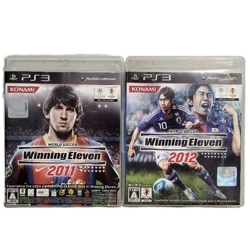 Jeu Winning Eleven 2012 Version Japonaise PS3 - Très Bon état Complet