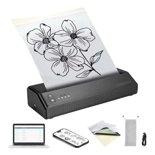 Impressora Portátil para Tatuagem Usb Bluetooth Tomate-envio imediato em Oferta na Shopee