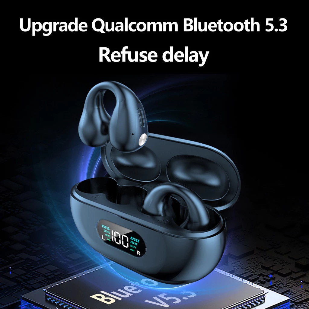 Fone De Ouvido Sem Fio Bluetooth Sport Earcuffs Esportivo Headfone Headset
