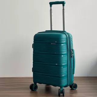 Mala de Viagem/Bordo 10KG—Material PP(Polipropileno)EXPANSÍVEL(ziper dupla)-Roda Fixo