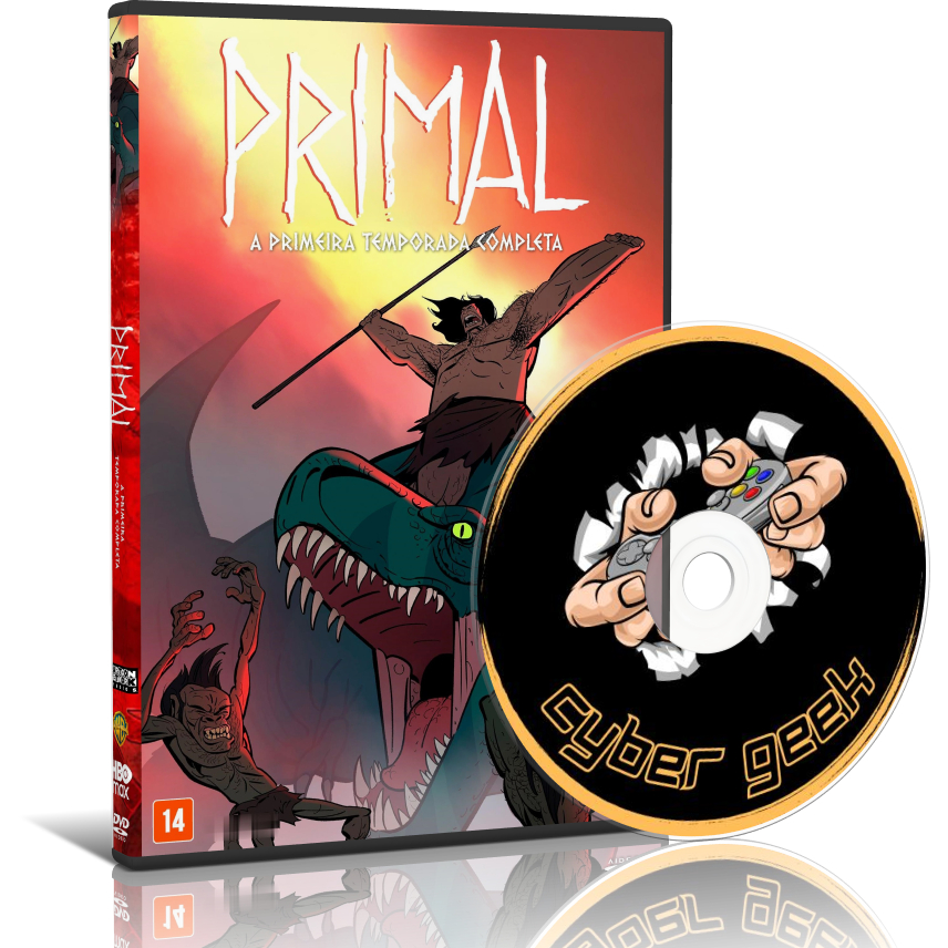 SÉRIE ANIMADA - PRIMAL 1º TEMPORADA (DVD AUTORADO) | Shopee Brasil
