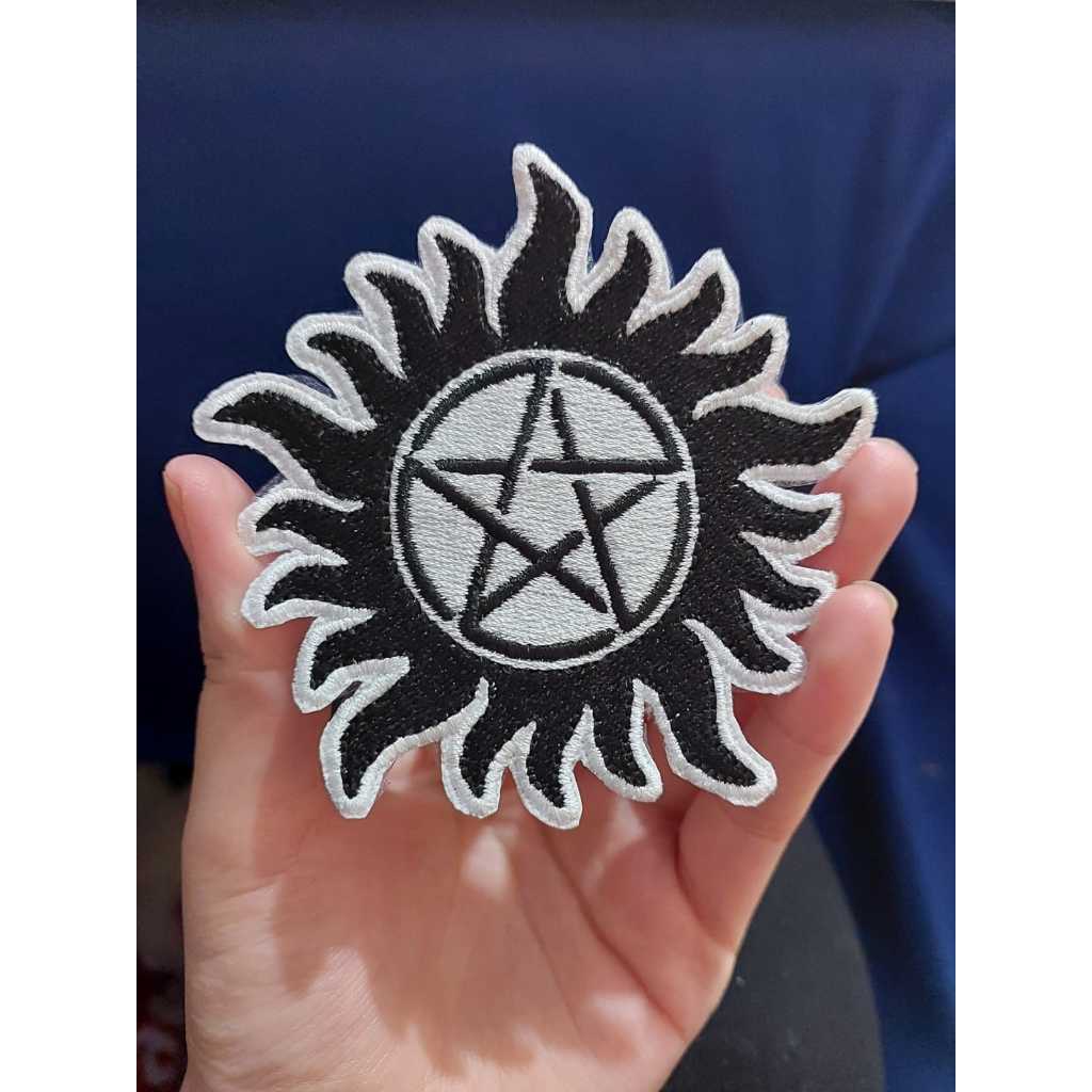 Patch pentagrama supernatural série