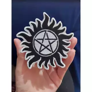 Patch pentagrama supernatural série