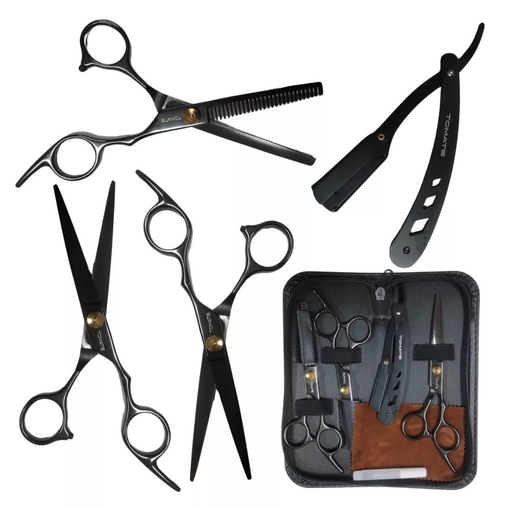 kit-3-tesouras-profissionais-barbeiro-tesoras-fio-navalha-desbaste