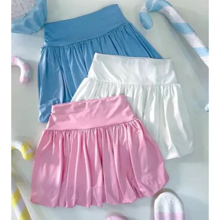 Saia Balone Super Linda Infantil 4 ao 16 Com Cores Candy Color Super Verão