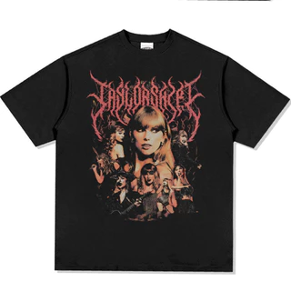 Camiseta T-shirt Unissex Algodão Taylor Swift Darkness Gotic