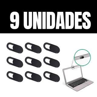9 Unidades Protetor de Tampa Câmera Webcam Anti Espião Ultra-fino Proteção de Privacidade