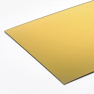Placa Acrílico Espelhado 20cmx30cm Dourado - Rosê - Prata