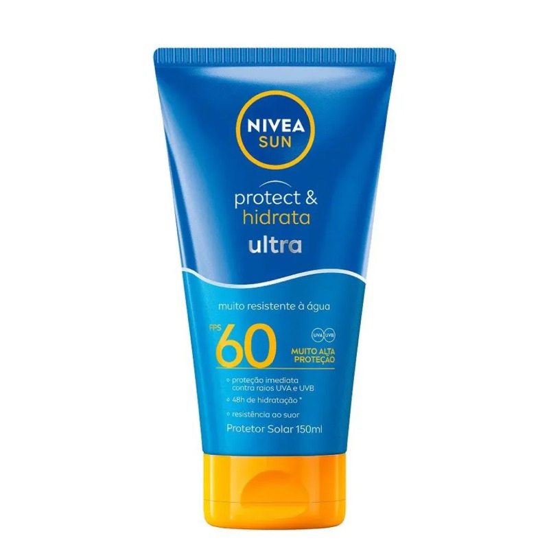 Protetor Solar Nivea Sun Protect e Hidrata Ultra Resistente à Água FPS ...