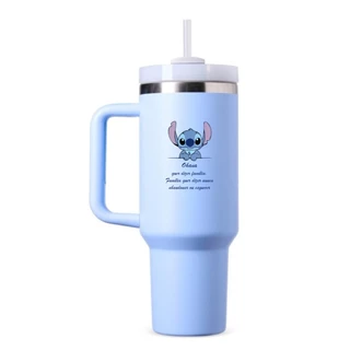 Copo Caneca Térmica Personalizada Tema Stitch 1,2L - Ohana: O Presente Exclusivo