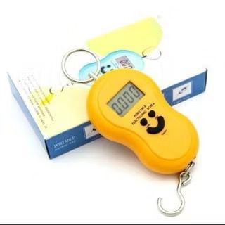 Novidade! Balanças Portátil Digital Mão Bolsa Mala Peixe Até 50kg