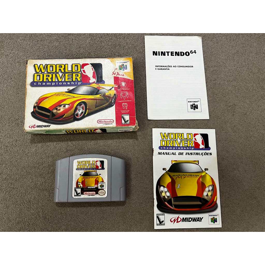 World Driver Championship - N64 | Shopee Brasil