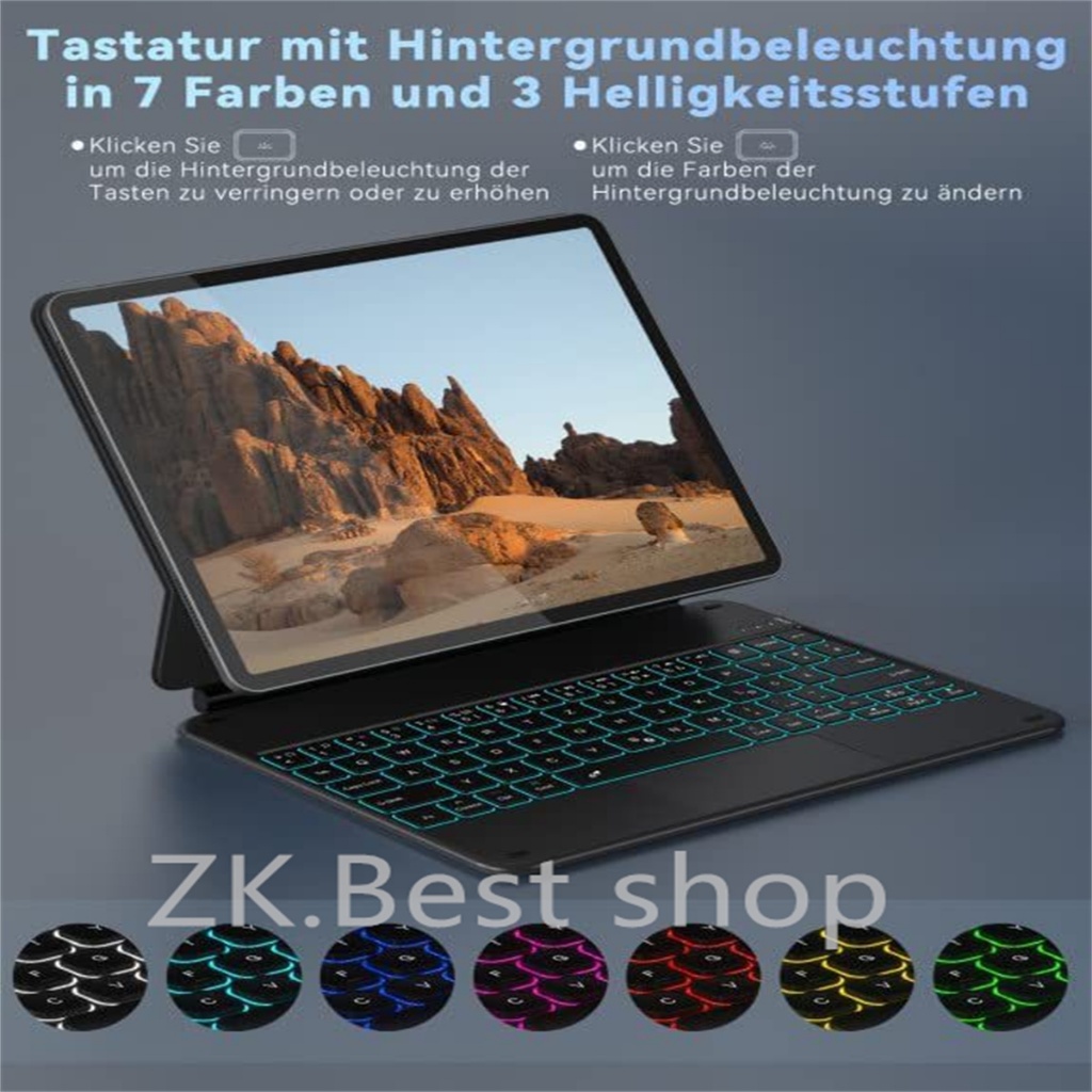 Teclado Mágico para iPad Pro 11 polegadas M4 M5 2024-2025 Caso