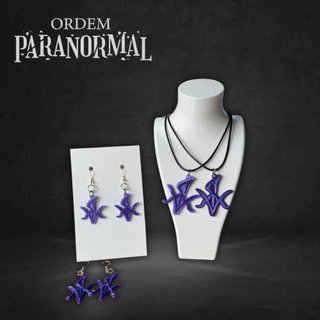 Colar Elemento Energia Ordem Paranormal em impressão 3D.