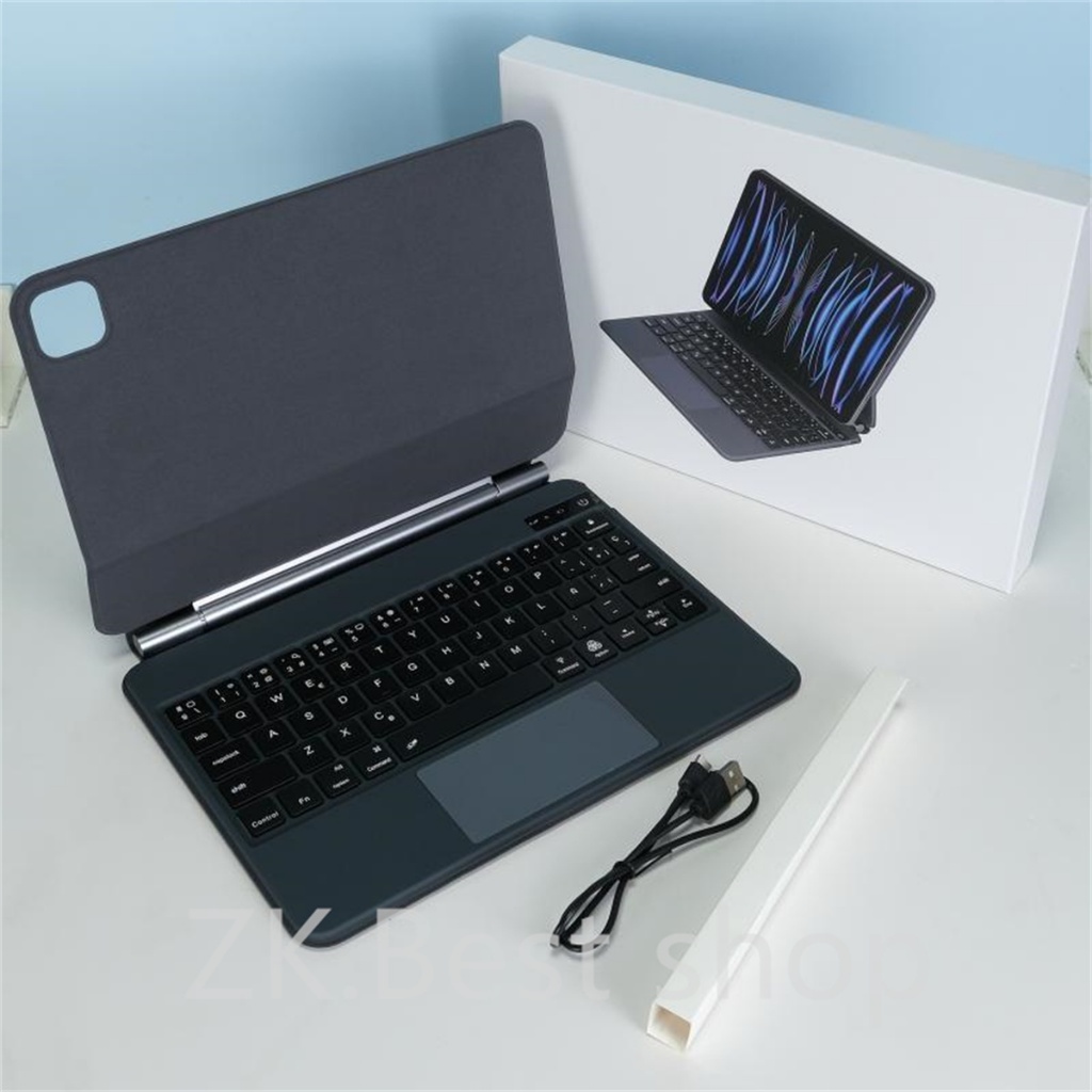 Teclado Mágico para iPad Pro 11 polegadas M4 M5 2024-2025 Caso