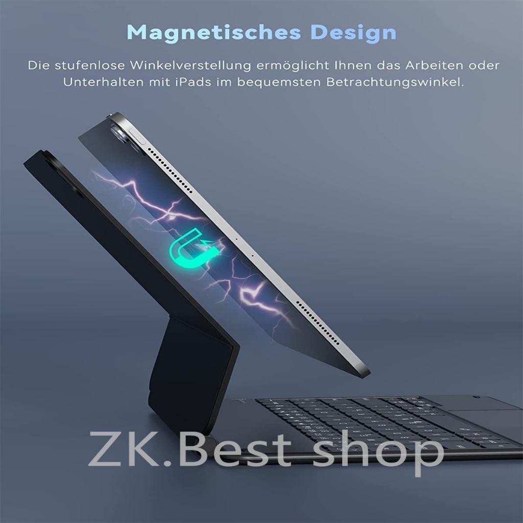 Teclado Mágico para iPad Pro 11 polegadas M4 M5 2024-2025 Caso