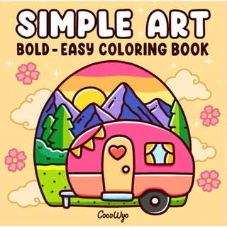 Simple Art Desenhos Para Colorir em Oferta na Shopee