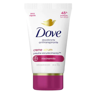 Desodorante Antitranspirante Dove Creme Sérum Previne Escurecimento Niacinamida 50g
