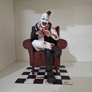 Action Figure Art Terrifier impressão 3d