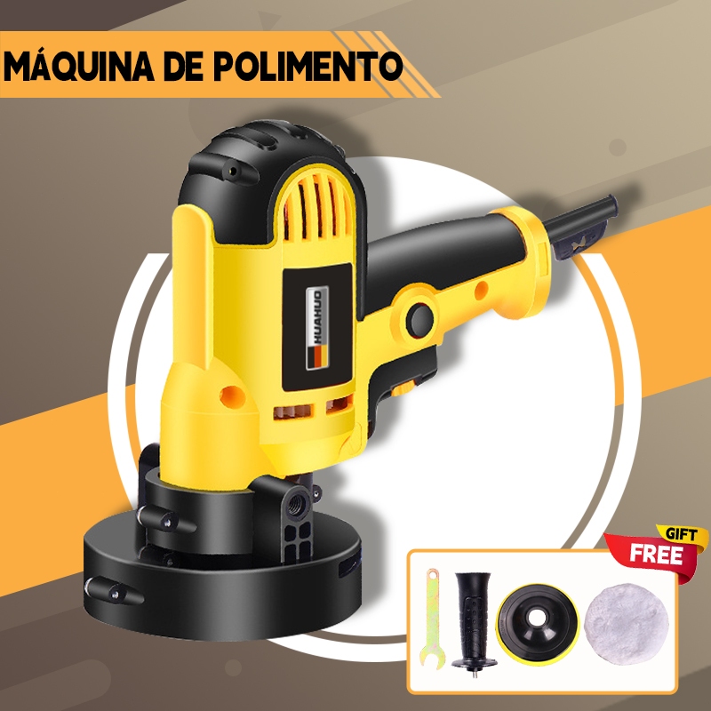 Lixadeira Politriz Automotiva Multifunções Parede Polimento 110/220V